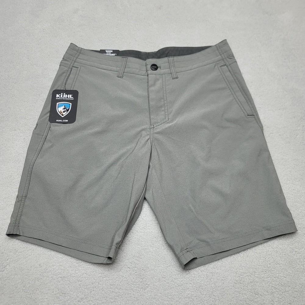 Kuhl Mens 32 Gray Upshift Short 10 Inseam Lightweight 5229 Outdoor Hiking